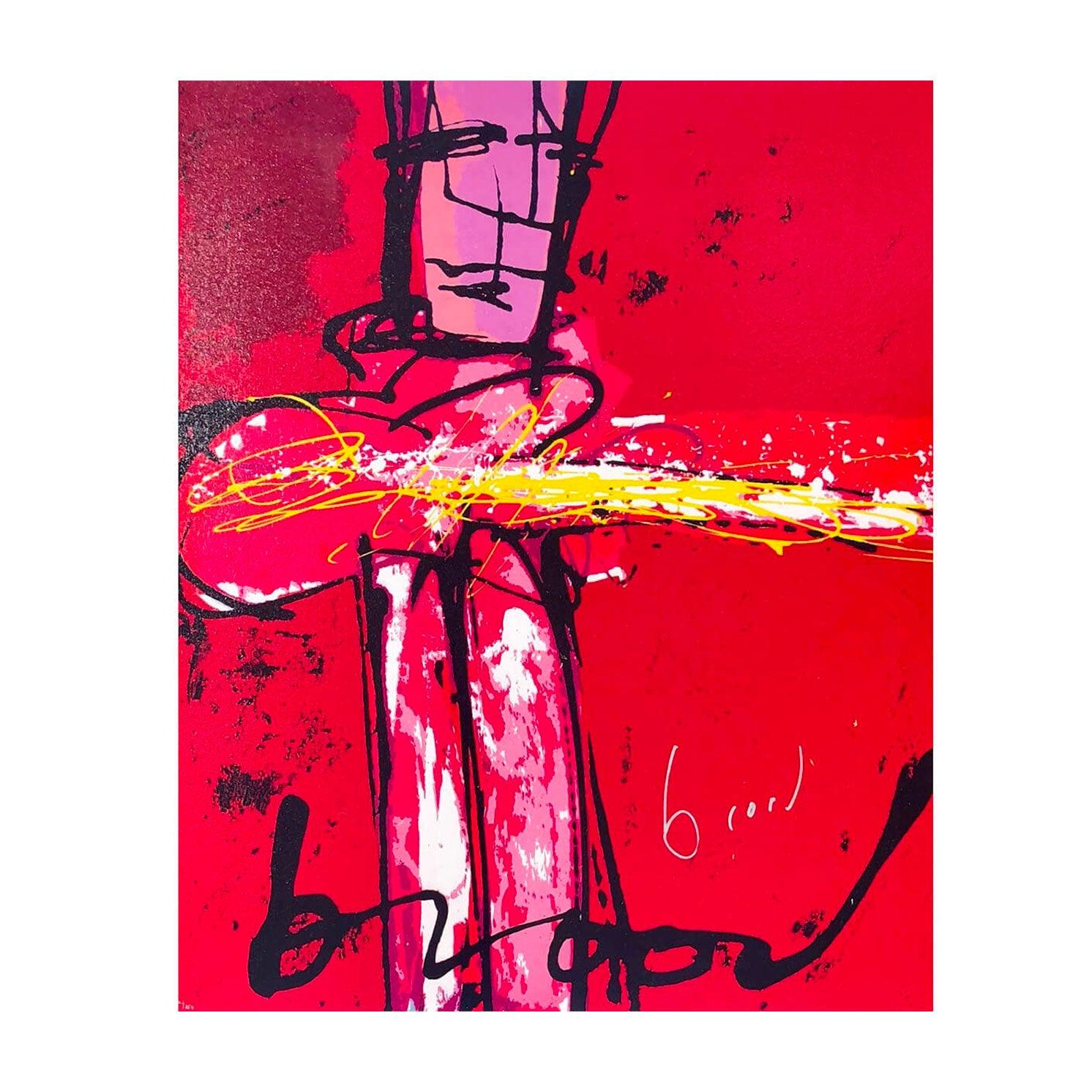 Herman Brood - Purple Haze - Giclée I Modernekunst.nl
