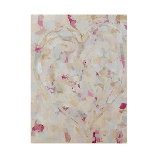 Abstract schilderij in beige tinten van kunstenaar 'Atelier Plaisier' modernekunst.nl