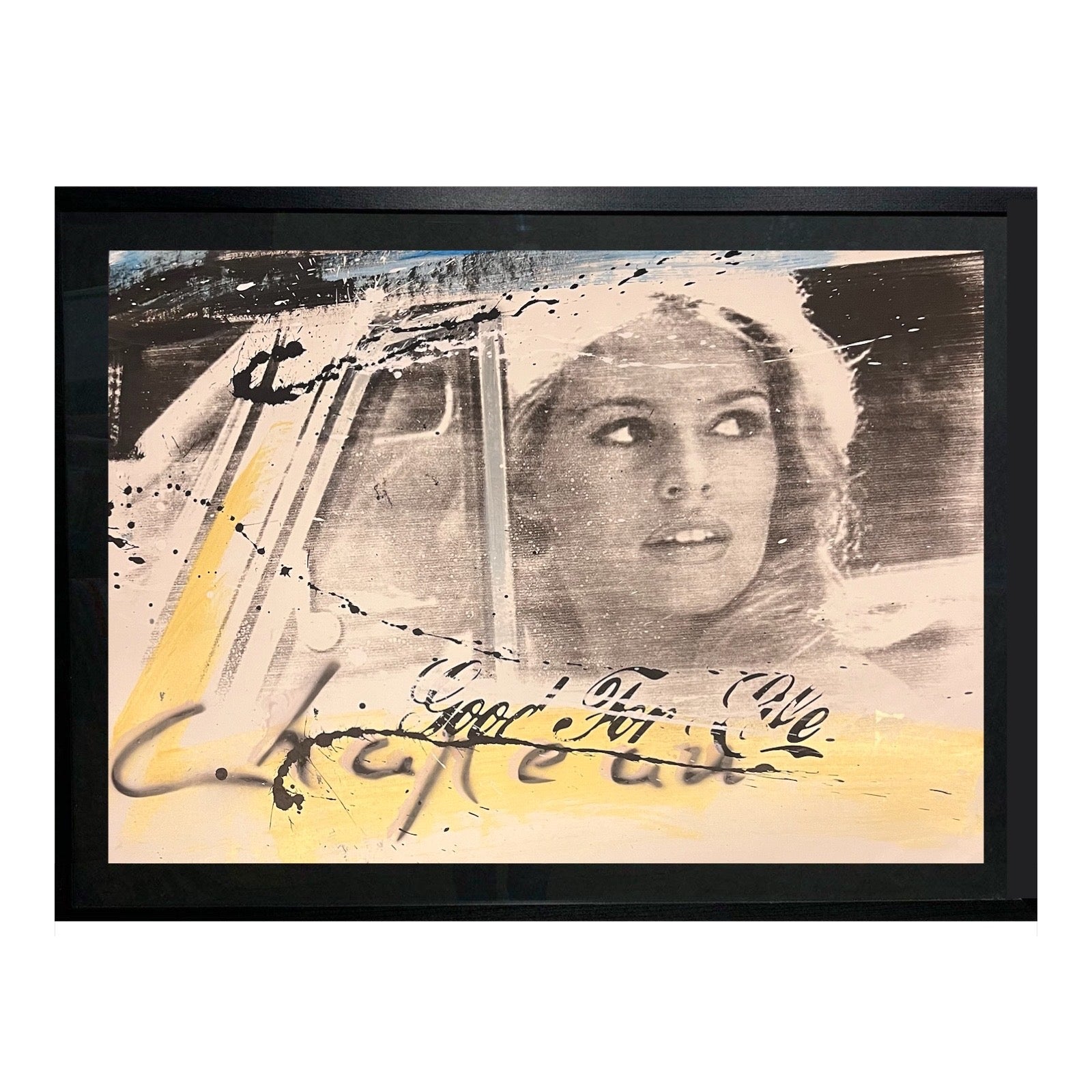 Ronald Chapeau Brigitte bardot in car