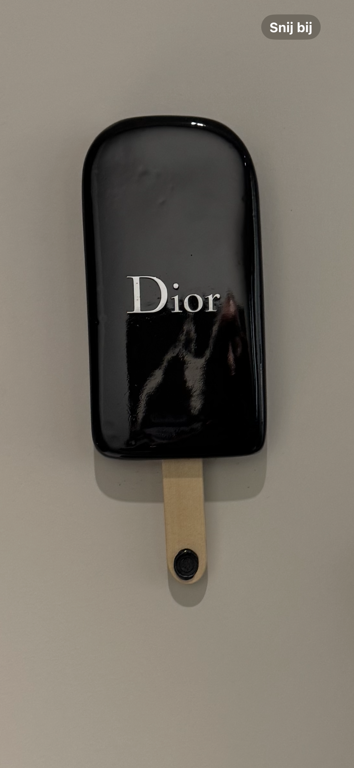 Dior ice cream popsicle art