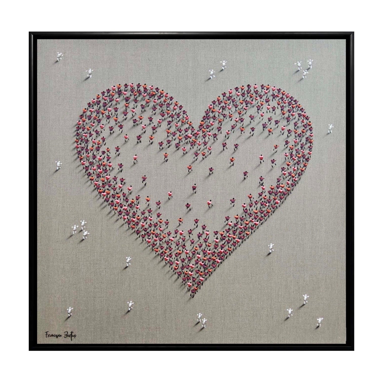 Francisco Bartus Red Heart via modernekunst.nl