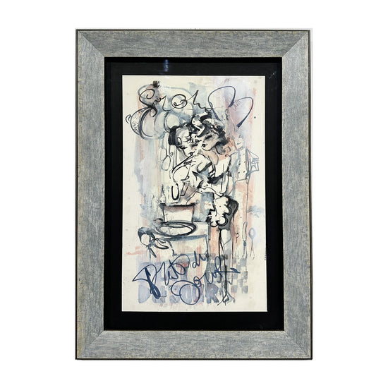 Guy Olivier schilderij 'Plat du Jour 2' modernekunst.nl