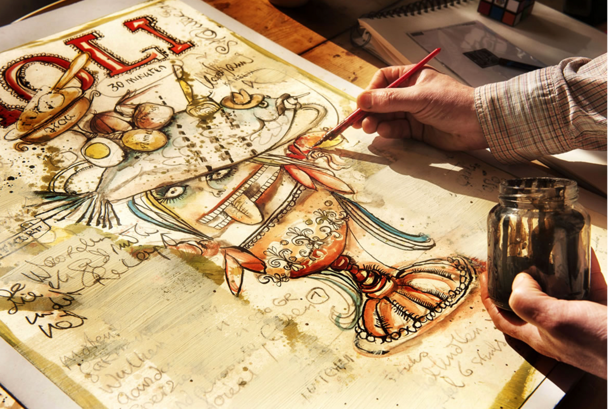 Guy Olivier Work on Paper