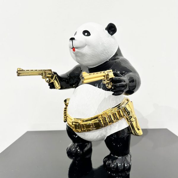 Golden Peace Panda Street Panda