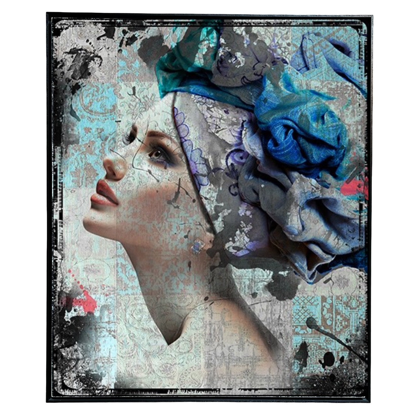 Innovate III Art Leather Dibond in baklijst