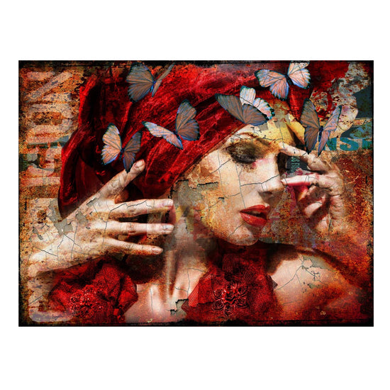 Serenity I Art Leather Dibond door Hans Jochem Bakker