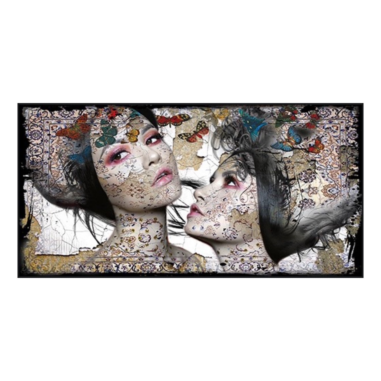 Twins - Art Leather Dibond