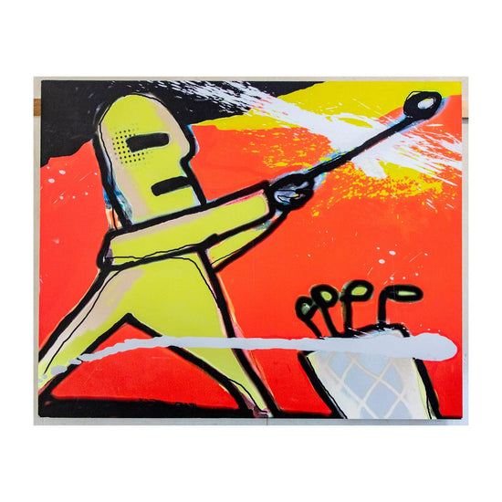 Golfer - Moderne Kunst