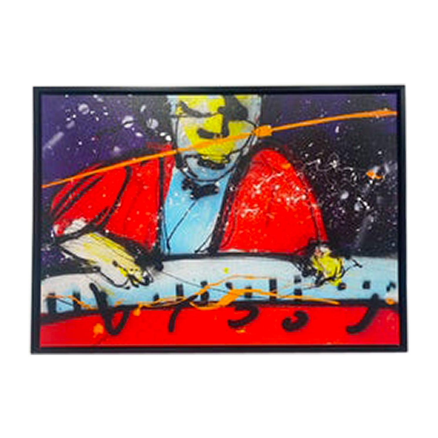 Piano man Giclee - Moderne Kunst