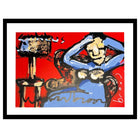 Herman Brood Goklustig zeefdruk gesigneerd gelimiteerde oplage Moderne Kunst