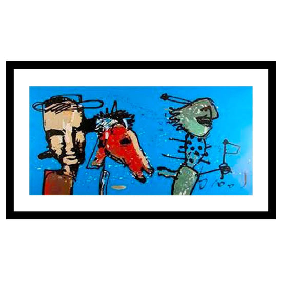 Lucebert - Moderne Kunst - Zeefdruk