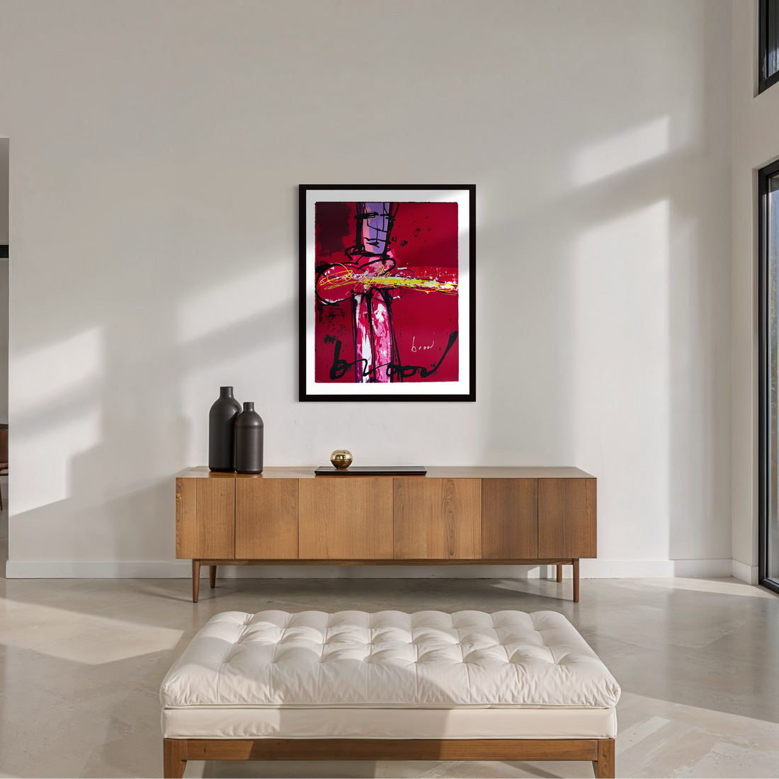 Een Herman Brood in je entree