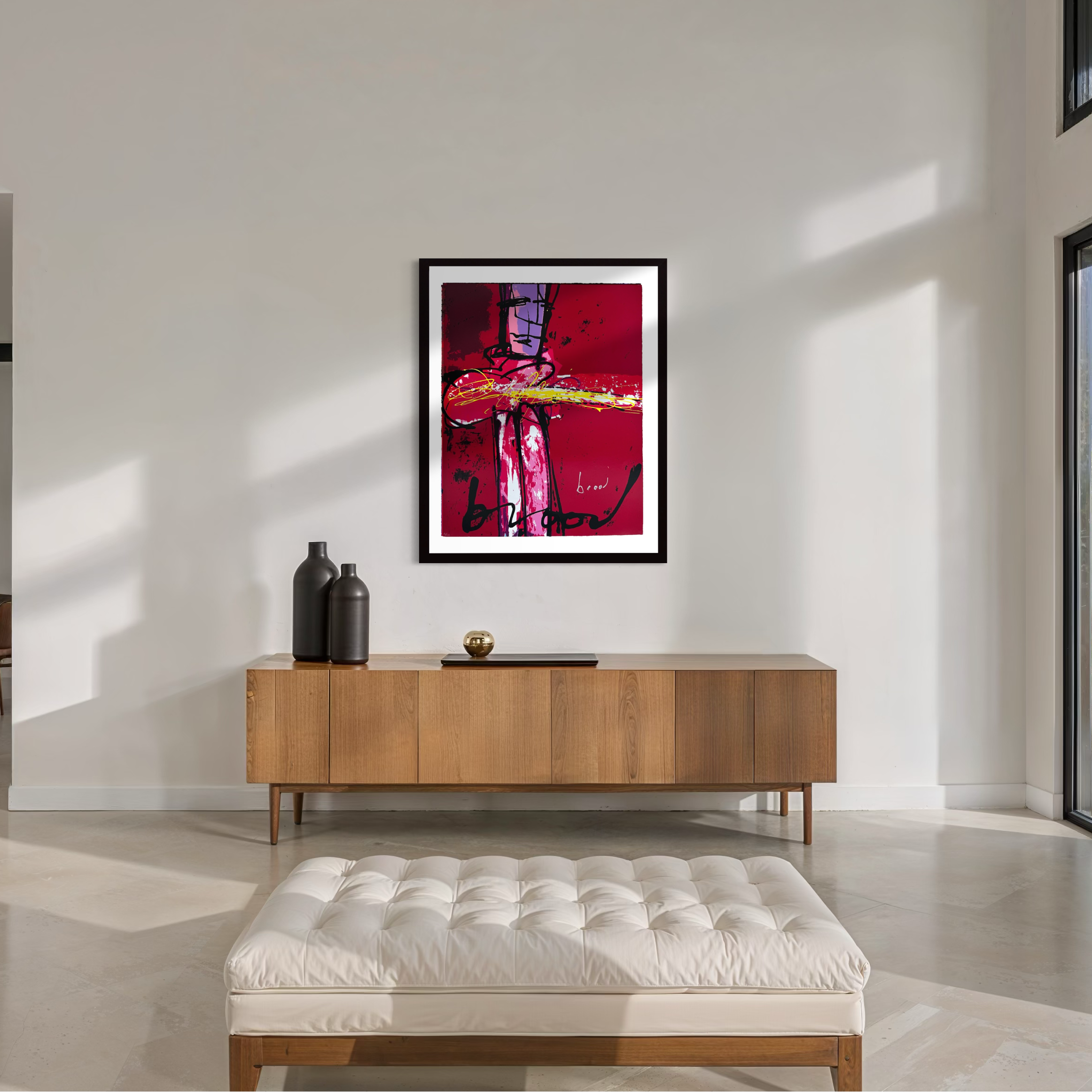 Een Herman Brood in je entree