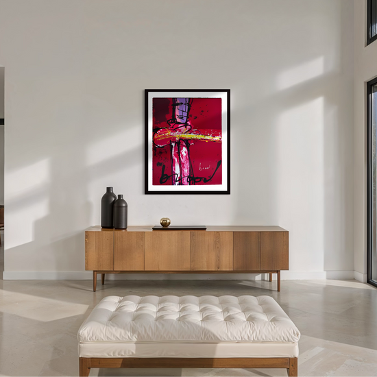 Een Herman Brood in je entree