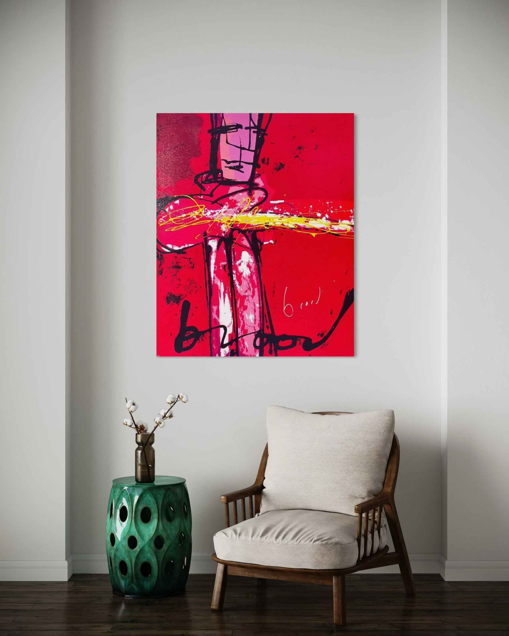 Herman Brood -Purple Haze Giclee - Moderne Kunst