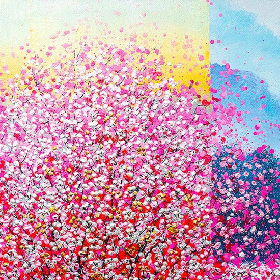Detail foto van het kunstwerk Shine Small van Je Shen uit zijn Meditation reeks