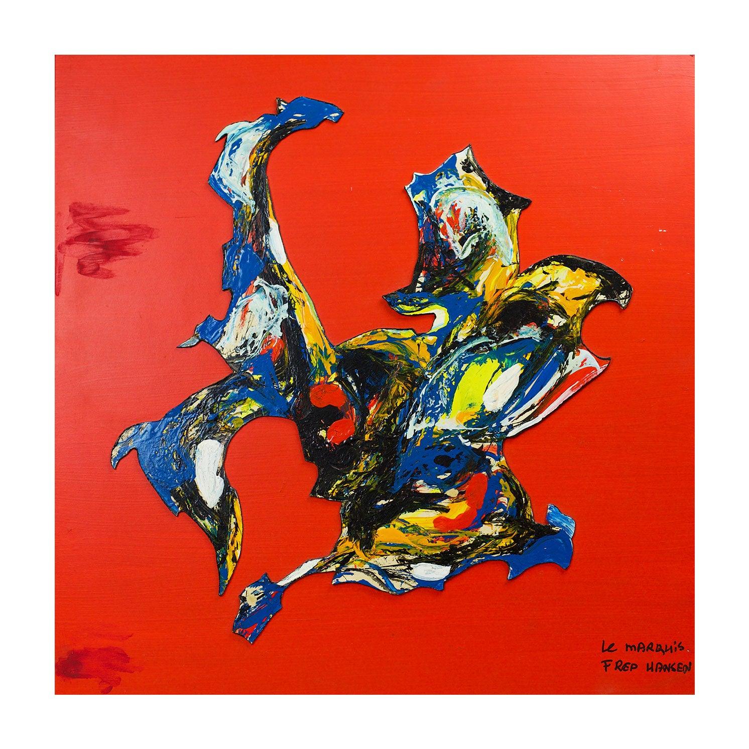 Special Horse Red - Moderne Kunst