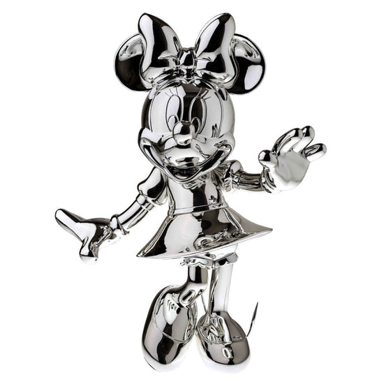 Sculpture of silver Minnie Mouse from Disney by Leblon Delienne
