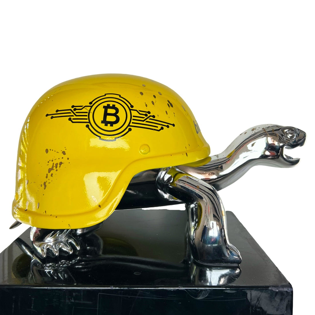 Peace Turtle - Bitcoin Yellow Special Edition