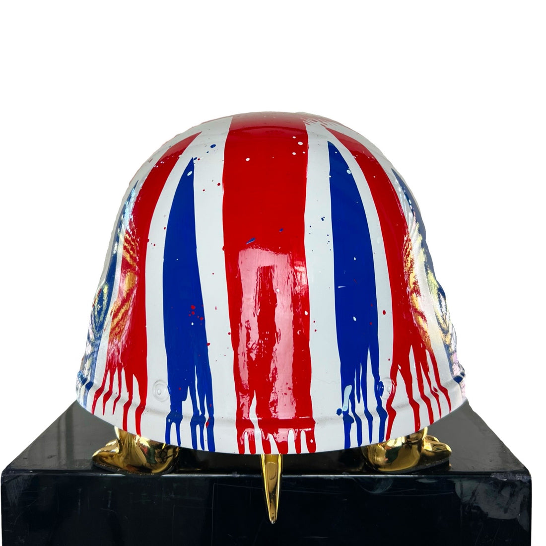 Die goldene Friedensschildkröte Wir lieben Union Jack