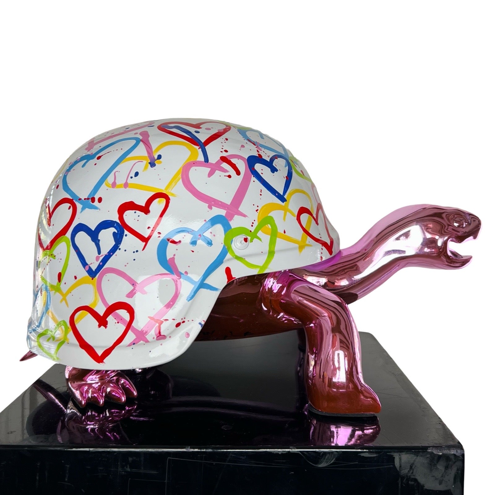 Peace Turtle - World Love Pink