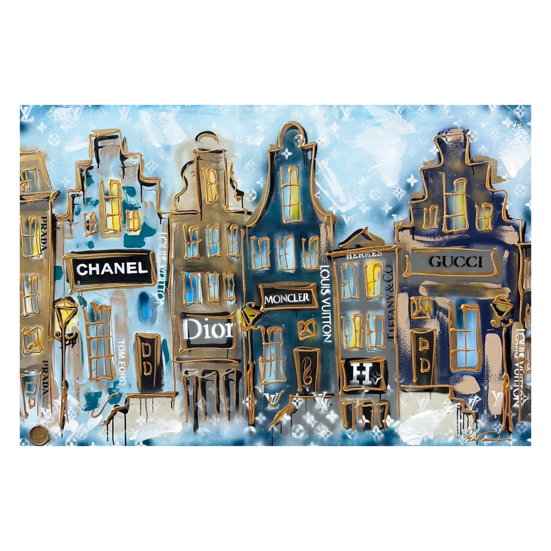 Designerstreet grachtenpandjes Rick Triest