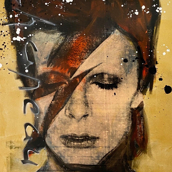 David Bowie - Moderne Kunst