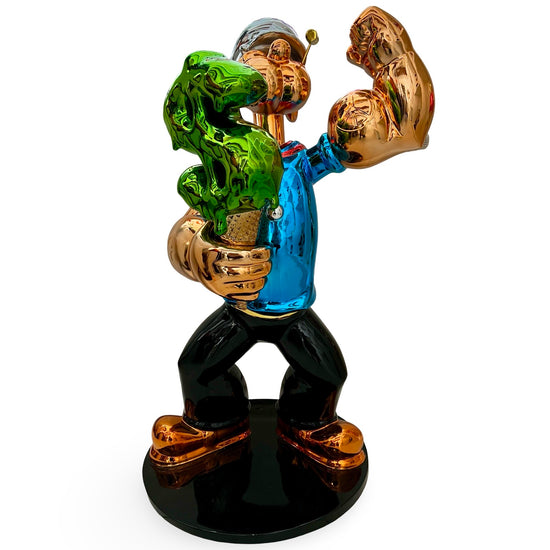 Van Apple Art Popeye Ice Cream XL beeld pop art sculpture