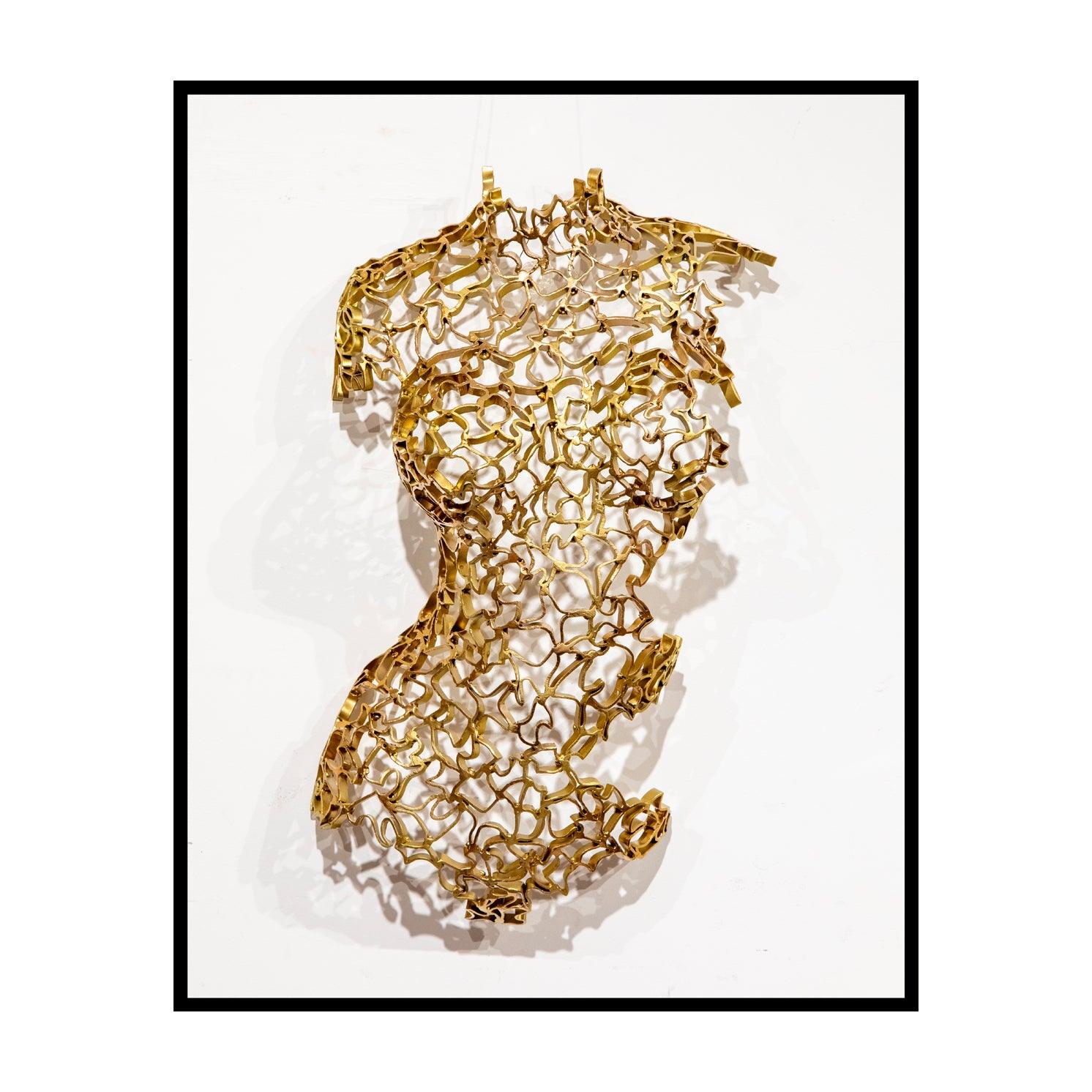 Torso Gold - Moderne Kunst