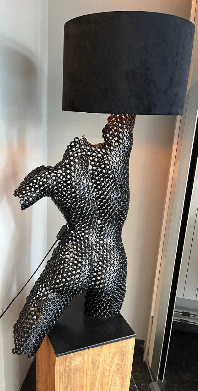 Silhouette Lamp van Welderman – handgemaakte stalen designlamp