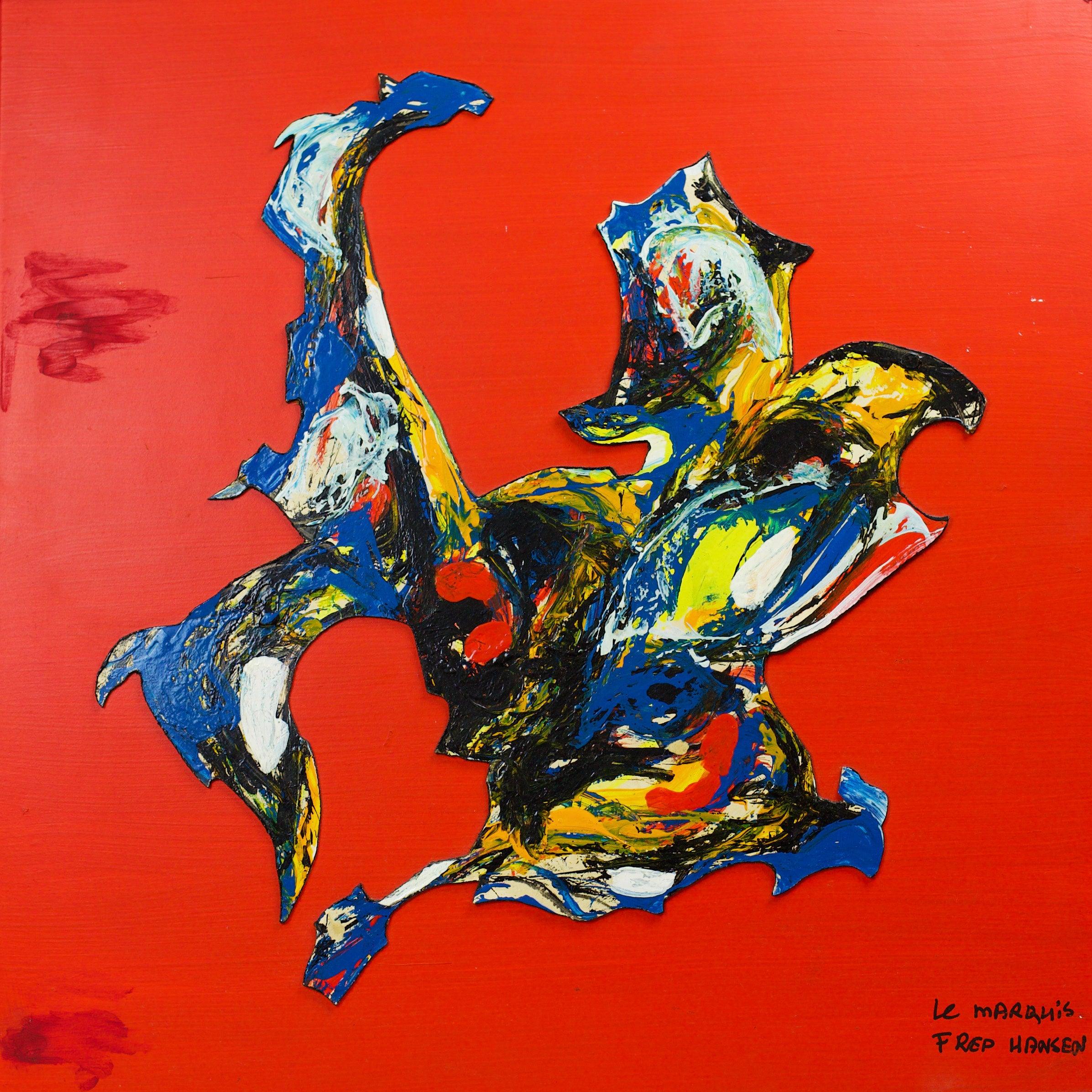 Special Horse Red - Moderne Kunst