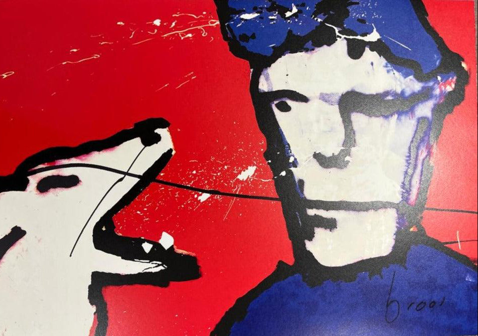 Barking Dog - Moderne Kunst