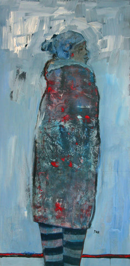 Blue winter - Moderne Kunst