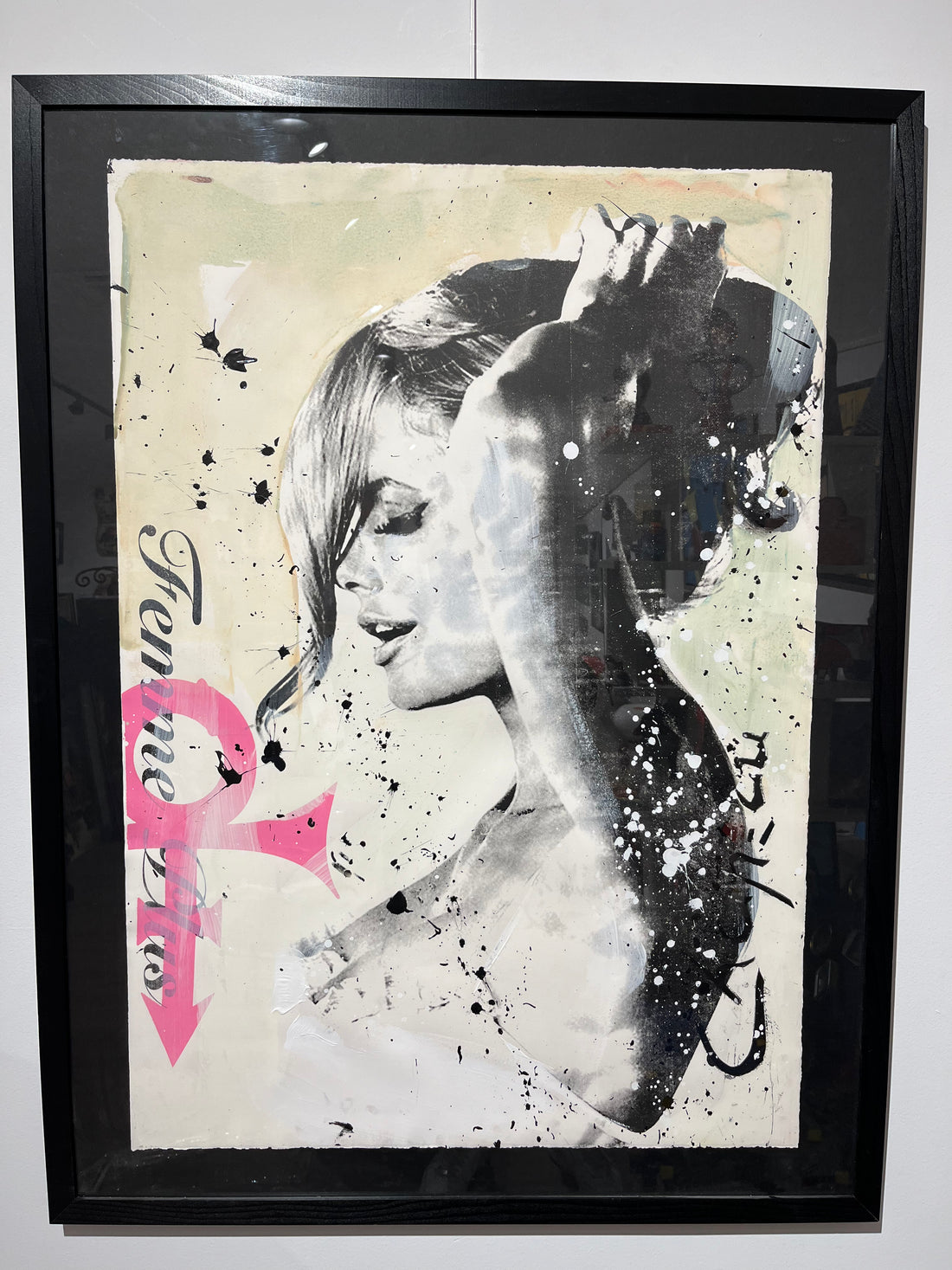 Femme Plus II zeefdruk van Ronald Chapeau - Moderne Kunst
