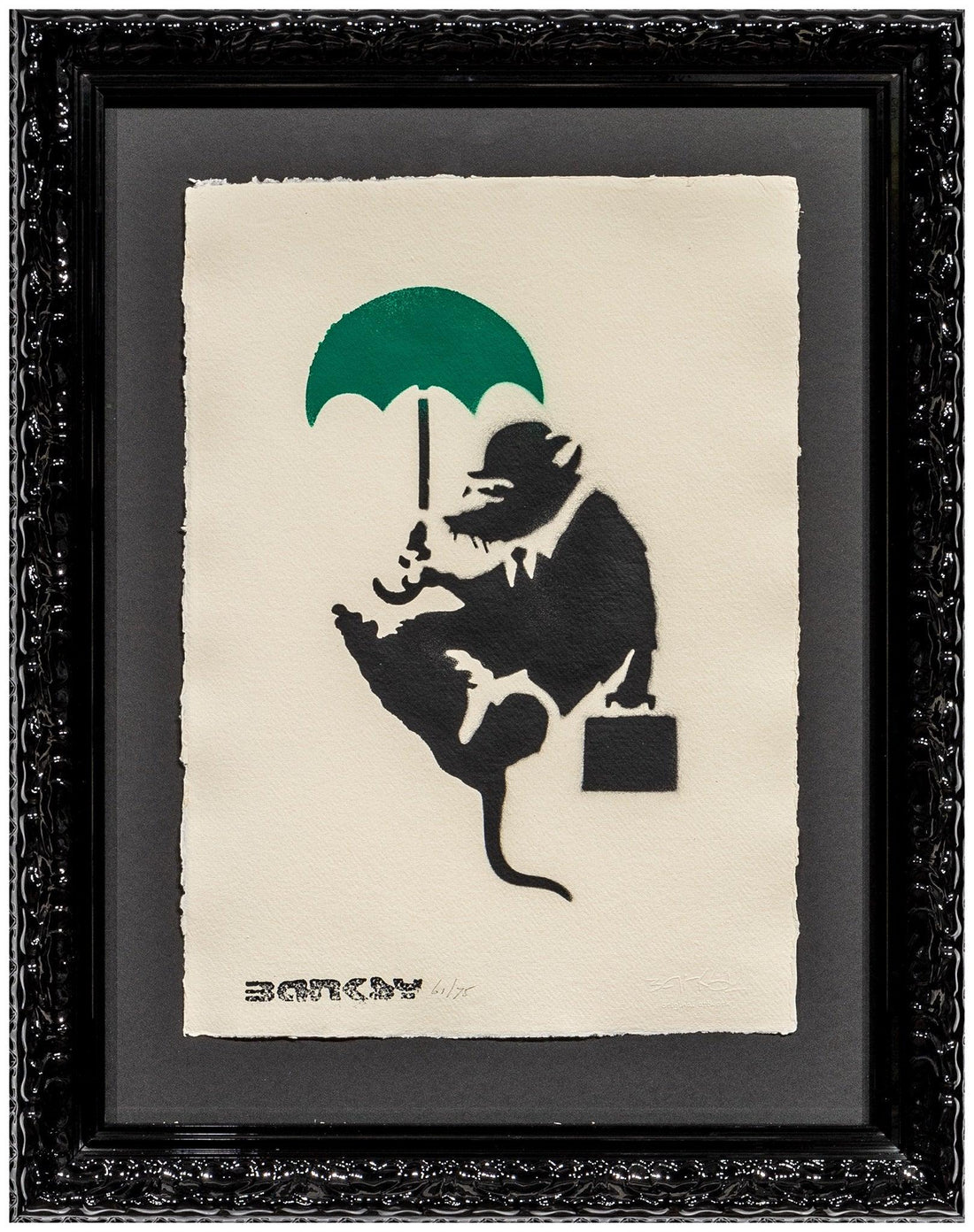 Rat (green) Special Edition - Moderne Kunst