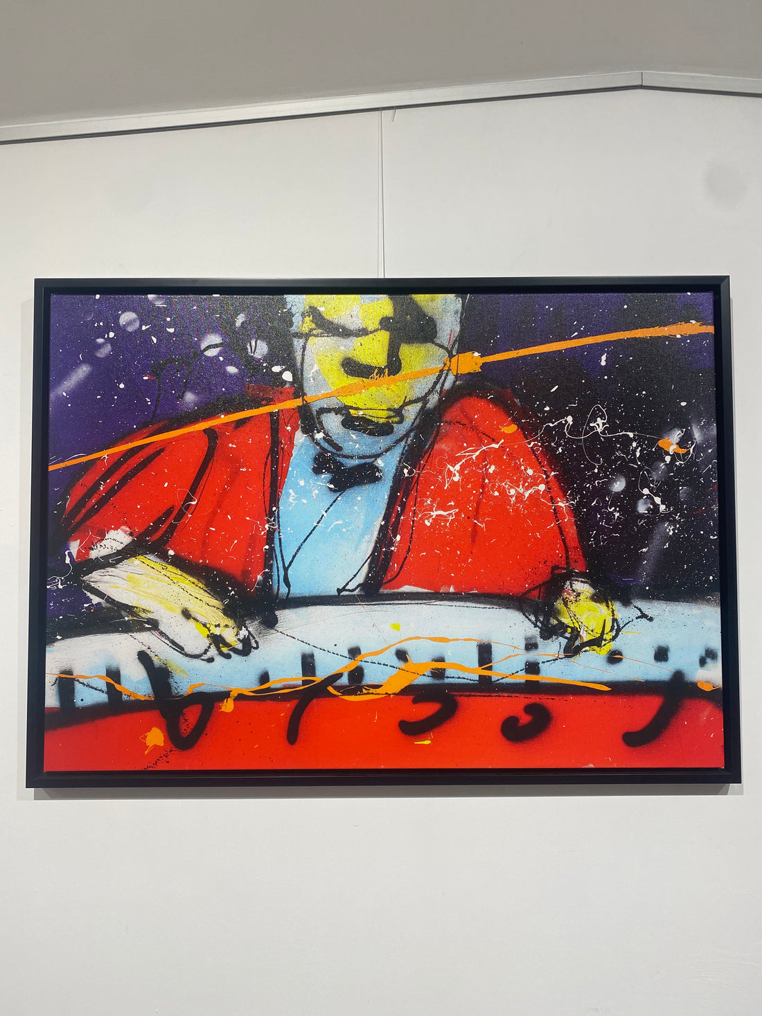 Piano man Giclee - Moderne Kunst