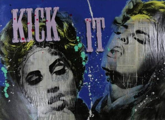 Kick it - Moderne Kunst