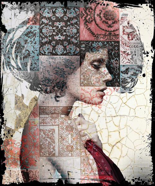 'Live and love' van Hans Jochem Bakker gestileerd kunst schilderij
